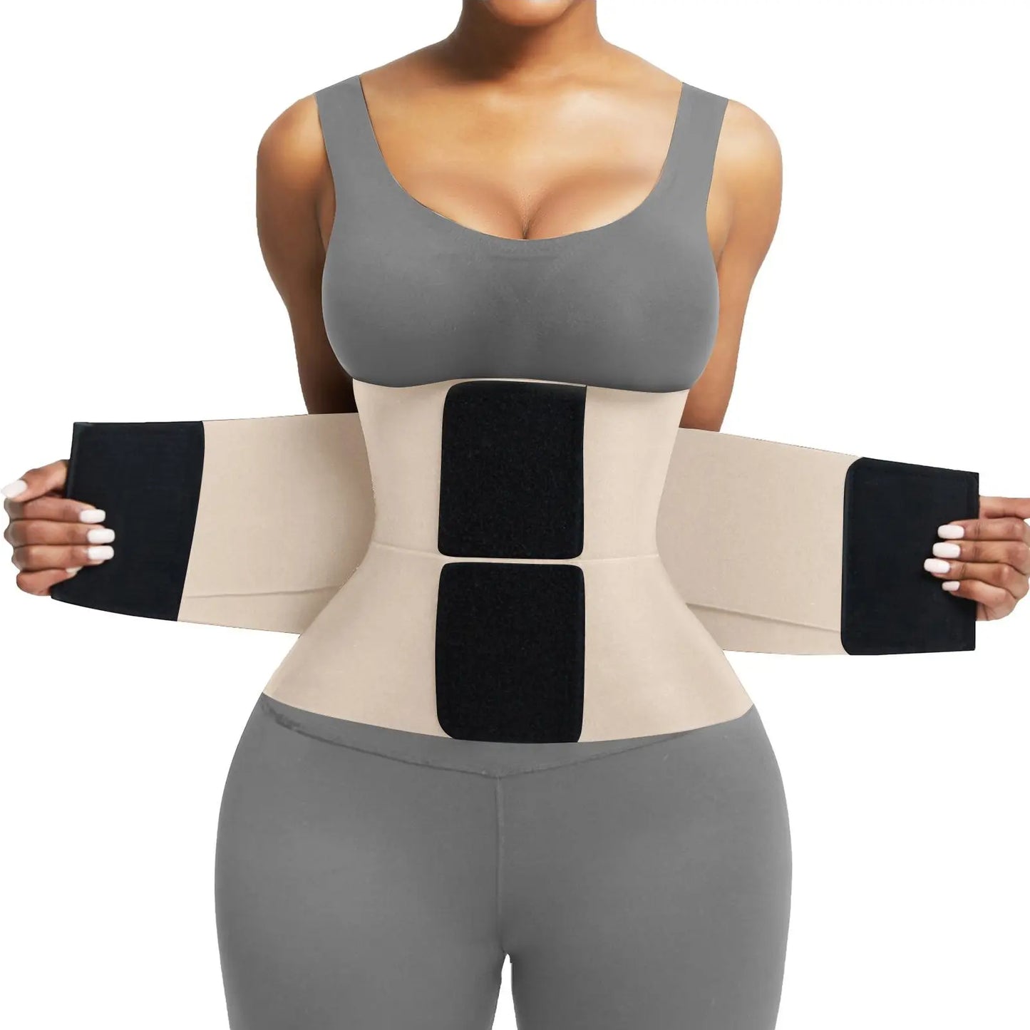 Feelingirl Belt Waist Cincher Ab Belt Tummy Control Body Shaper with Triple Wrap Womenb Comfortable Fabrics Nylon Adjustable Multicolor Lady Festival Womenswear Lady Comfort Fabrics Womenswear Fits Sexy Waist Trainer #Summervibes