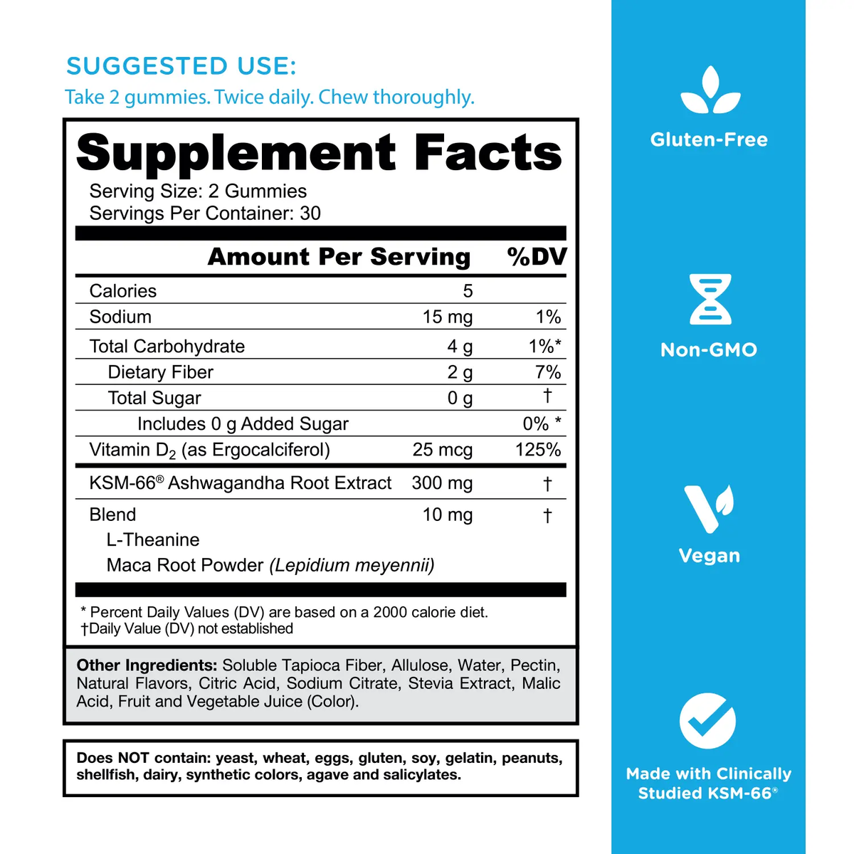 Zero Sugar Best Seller Trio - World'S First 3-In-1 Pre, Post, Probiotic, Apple Cider Vinegar with Vitamin B12 and Probiotics to Address Bloating, Ashwagandha & L-Theanine, Vitamin D Gummies. Gluten-Free, Vegan, Non-Gmo & Gelatin-Free